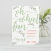 VERZOEK VAN DE PARTIJ VAN DE HOLIDAY KAART (Staand voorkant)