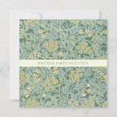 VERZOEK VAN DE TWEEDE PARTIJ : WILLIAM MORRIS KAART (Voorkant)