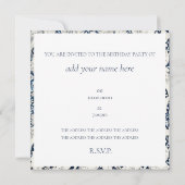 VERZOEK VAN DE TWEEDE PARTIJ : WILLIAM MORRIS KAART (Achterkant)