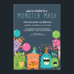 VERZOEK VAN MONSTER MASH KIDS BIRTHDAY PARTIJ KAART<br><div class="desc"></div>