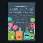 VERZOEK VAN MONSTER MASH KIDS BIRTHDAY PARTIJ KAART<br><div class="desc"></div>
