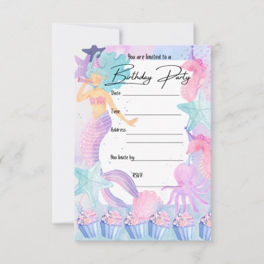 VERZOEK VAN Sirena-PARTIJEN Kaart (Voorkant)