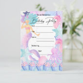 VERZOEK VAN Sirena-PARTIJEN Kaart (Staand voorkant)