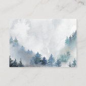 Verzoek voor winterbergen Blue Snowflakes Book Informatiekaartje (Achterkant)