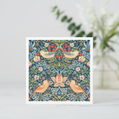 VERZOEK : WILLIAM MORRIS : STRAWBERRY THIEVY KAART (Staand voorkant)