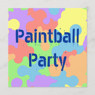 VERZOEKEN VAN DE PAINT VAN COLORS SPLATTER PAINTBA KAART