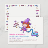 Verzoeken van een getuige en een Snoep op zaterdag Kaart (Voorkant / Achterkant)