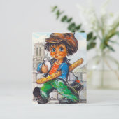 Verzoekschriften over de dood van Notre-Dame Briefkaart (Staand voorkant)