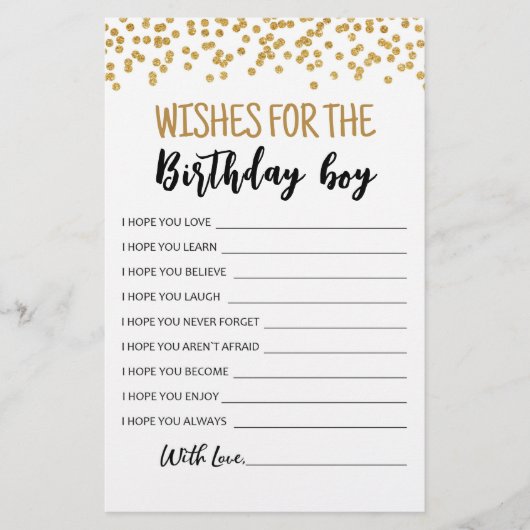 Verzoekt de Birthday boy Birthday Party wedstrijd (Voorkant)