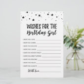 Verzoekt het Birthday girl Birthday Party spel (Staand voorkant)