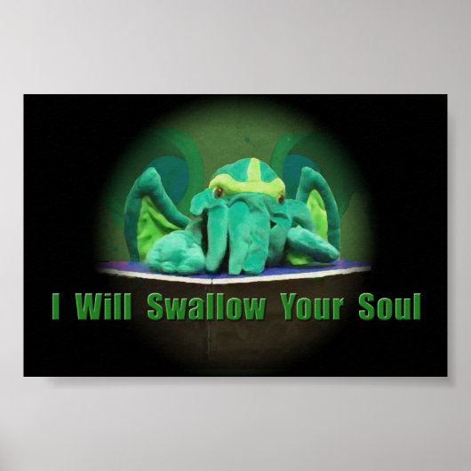 verzoekt om Cthulhu Poster (Voorkant)