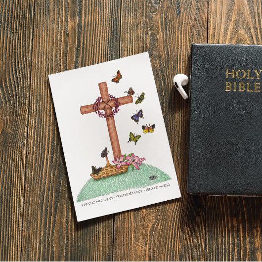 Verzoend Verlost Vernieuwd Inspirerend Briefkaart