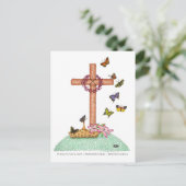 Verzoend Verlost Vernieuwd Inspirerend Briefkaart (Staand voorkant)