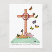 Verzoend Verlost Vernieuwd Inspirerend Briefkaart (Voorkant)