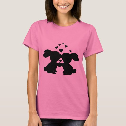 Verzoenen Bunnies met shirt (Voorkant)