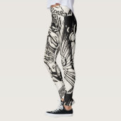 Verzoening door Franz Marc Black en White Leggings (Links)