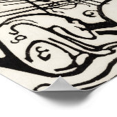 Verzoening door Franz Marc Famous Woodcut Poster (Hoek)