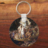 Verzoening van Titania en Oberon Sleutelhanger (Voorkant)