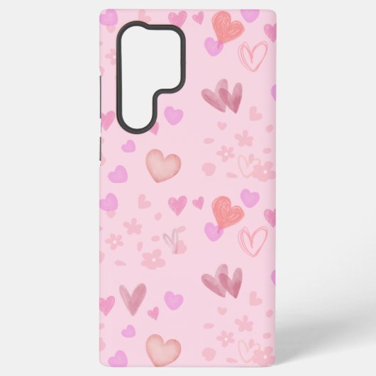 Verzoet Hartjes Samsung Galaxy Hoesje (Achterkant)