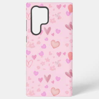 Verzoet Hartjes Samsung Galaxy Hoesje