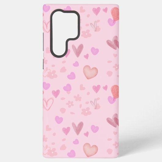 Verzoet Hartjes Samsung Galaxy Hoesje (Achterkant)