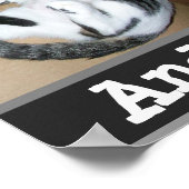 Verzogen en trots poster (Hoek)