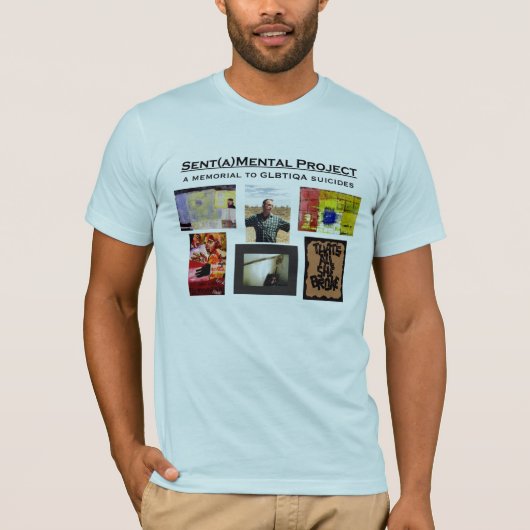 Verzonden(a)Mentaal T-shirt (Voorkant)