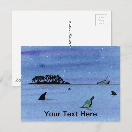 Verzonden Briefkaart (Voorkant / Achterkant)