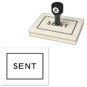 Verzonden Rubberstempel (Gestempeld)
