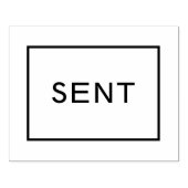 Verzonden Rubberstempel (Afrduk)