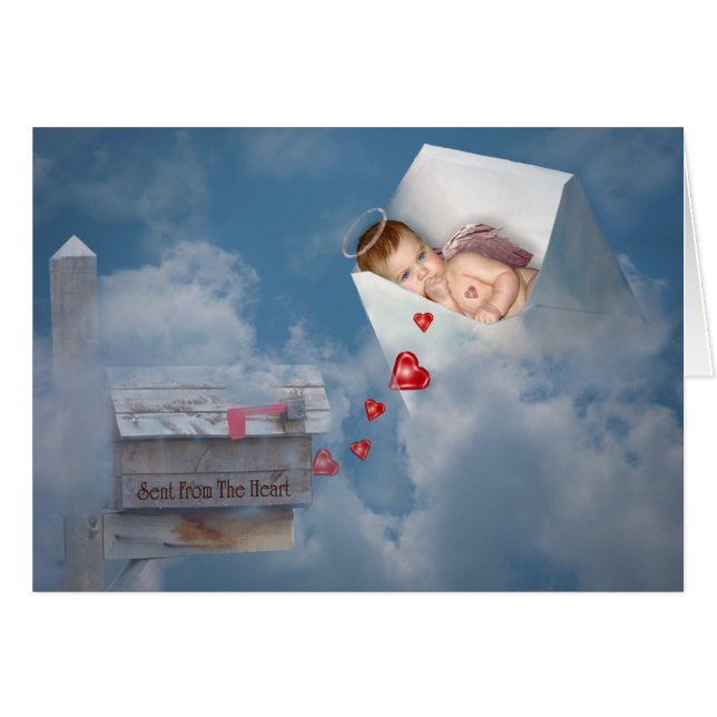 Verzonden van het hart  (Voorkant Horizontaal)