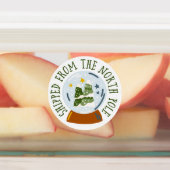 Verzonden vanuit de Noordpool Sticker Labels (Aangebracht)