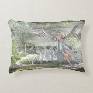 Verzonden vanuit Heaven Angel of Peace Pillow Accent Kussen