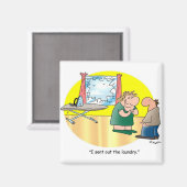 Verzonden wasgoed magneet (Voorkant / Achterkant)