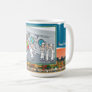 Verzonken door verrassing   Verjaardag Klassieke k Koffiemok