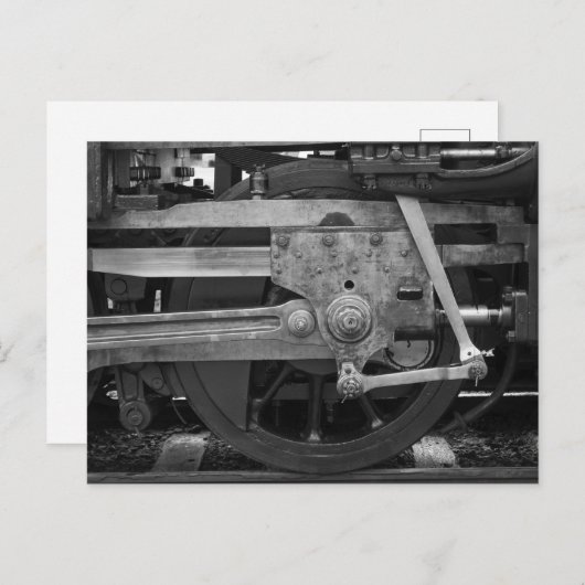 Verzonken van spoorwegen briefkaart (Voorkant / Achterkant)