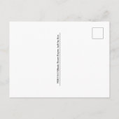 Verzonken van spoorwegen briefkaart (Achterkant)