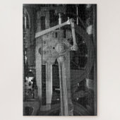 Verzonken van spoorwegen legpuzzel (Verticaal)