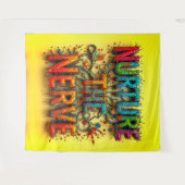 Verzorg de grote zenuw wandkleed (Voorkant (horizontaal))