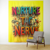 Verzorg de grote zenuw wandkleed (In situ)