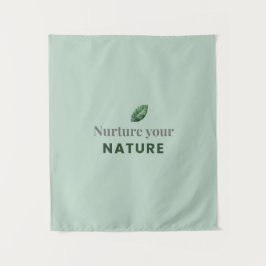 Verzorg Je Natuur Minimalistische Motiverende Muur Wandkleed