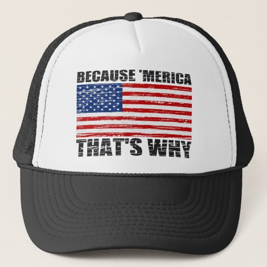 VERZORGD OMDAT MERICA WAAROM ONS Pet VLAG (Voorkant)