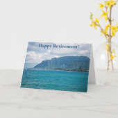 Verzorgde Pensioenkaart met Strand Kaart (Gele Bloem)