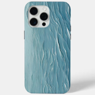 🌊 Verzorgde waterstructuur voor een modern design iPhone 15 Pro Max Hoesje