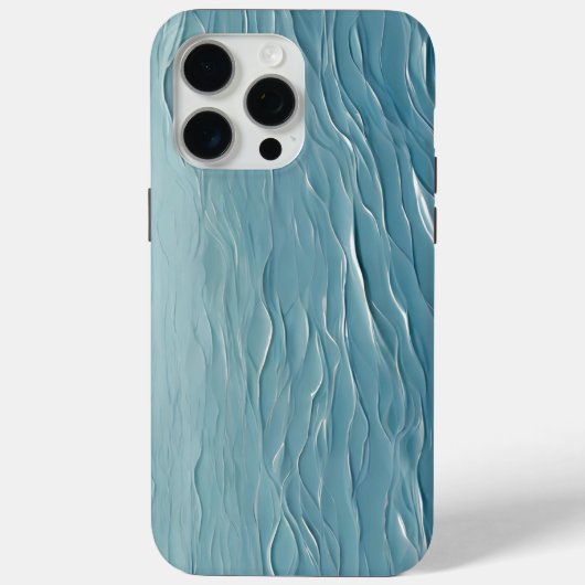 🌊 Verzorgde waterstructuur voor een modern design Case-Mate iPhone Case (Achterkant)