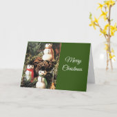 **VERZORGEN, DELEN EN GEZICHT VAN "GEZIN" KAART (Gele Bloem)