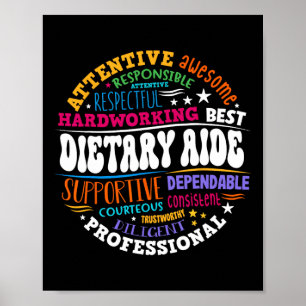Verzorgende Voedingsassistent Levenswaardering Zor Poster