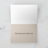 Verzorger Bedankt voor een man (Binnen)