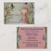 Verzorger Carrie Birdy Helper Visitekaartje (Voorkant / Achterkant)