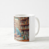 Verzorging en cafeïnehoudende Mok: uw dagelijkse d Koffiemok (Voorkant rechts)